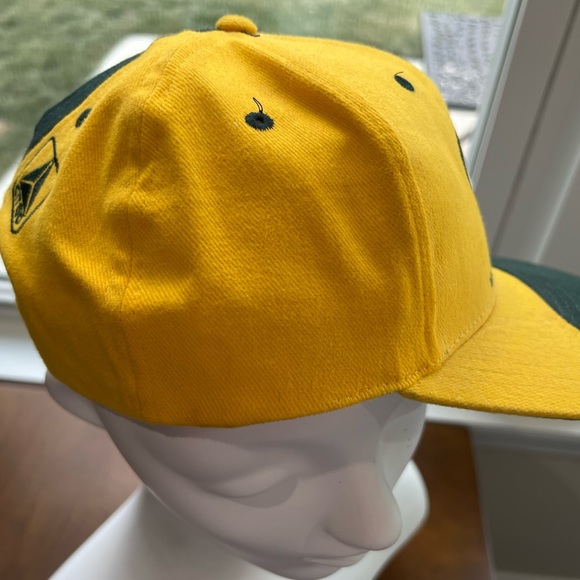 Green Bay Packers World Champions Embroidered 1990s vintage Hat Cap - Picture 3 of 6